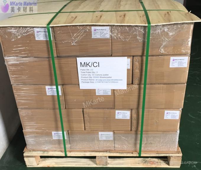 One Sided Pvc Printable Sheets Non Corrosion Stable Color Retention