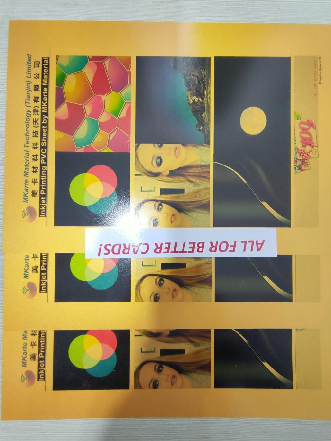 Eco Friendly Inkjet Printable PVC Sheets For Various Inkjet Printers