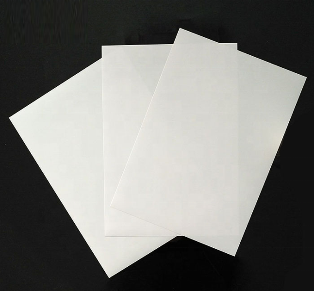 PC Polycarbonate Plastic Sheets , White Polycarbonate Sheet For Making Smart Card 0