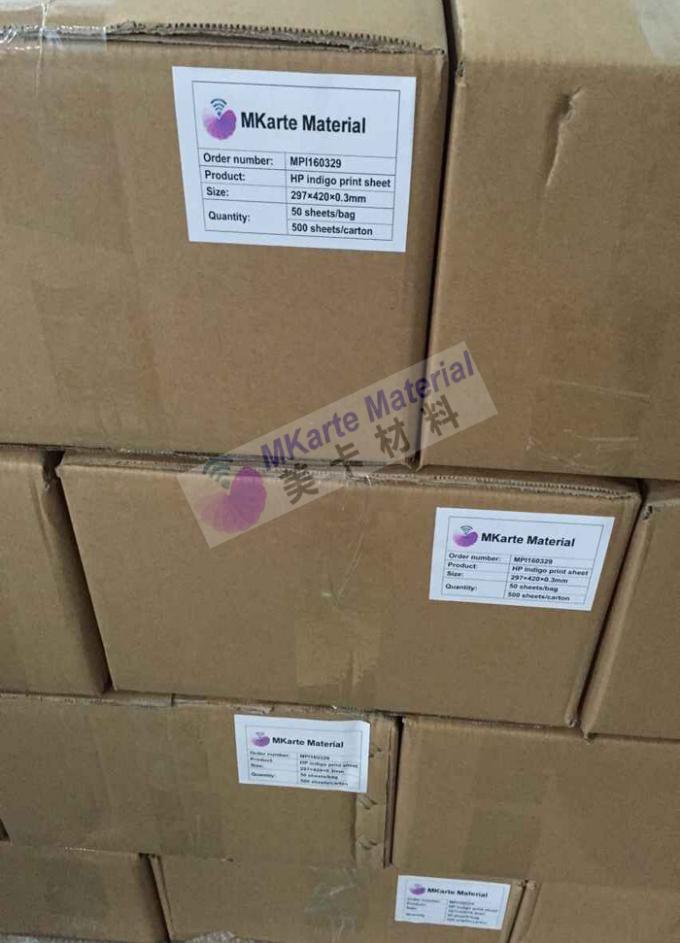 0.3mm A4 A3 Inkjet Printable PVC Sheets For Printers