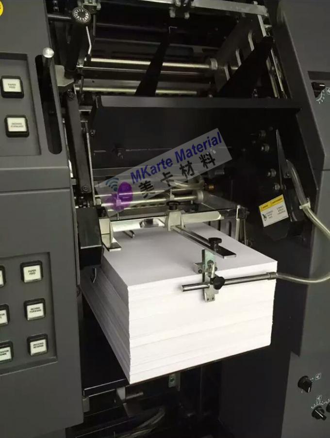 High Vicat Point Konica Digital Printable A3+ Smart Card Material 1