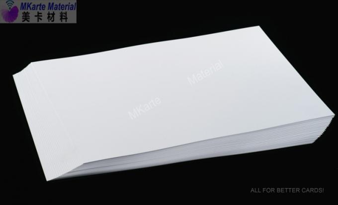 High Vicat Point Konica Digital Printable A3+ Smart Card Material 0