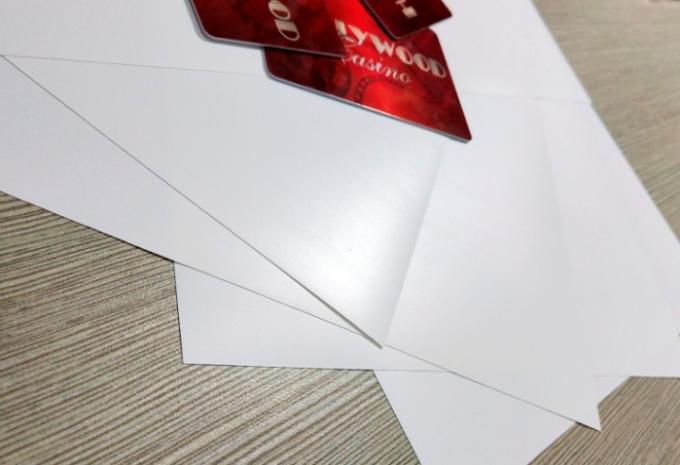100micron Customized Petg Plastic Sheet For Driving License Production 0