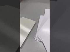 card laminated effect by silk and pattern plate