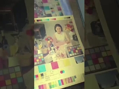 HP Indigo print sheet