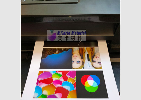 0.3mm Thickness Inkjet Printable Pvc Sheets White Bank Card Production
