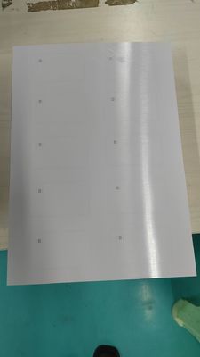 PVC RFID Smart Card Inlay / Prelam Sheets For RFID Cards Production A4 IC Fudad F08 Chip