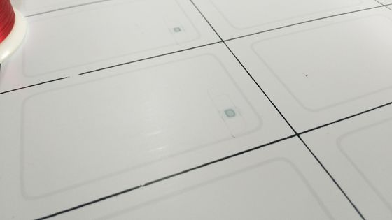 3x8 Layout Pvc Card Material 0.45 Mm Thickness