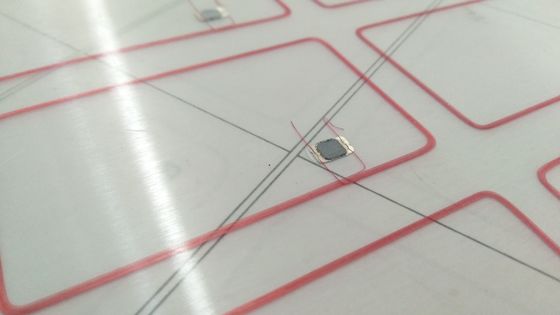3x8 Layout Pvc Card Material 0.45 Mm Thickness