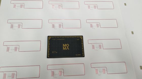 5x5 Pvc Rfid Inlay / Prelam Sheets For Rfid Cards Production F1108 TK4168 Chip