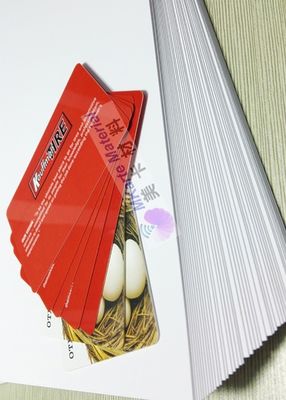 A4 Size 0.15mm Inkjet Printing Pvc Sheet White Bank Card Production Materials