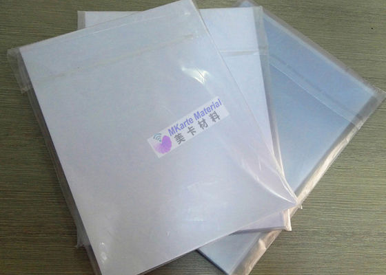 A4 Size 0.15mm Inkjet Printing Pvc Sheet White Bank Card Production Materials
