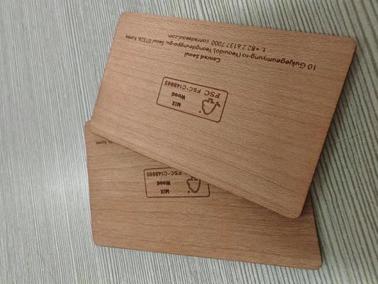 Cr80 85.6*54mm Smart Card Material Eco Friendly