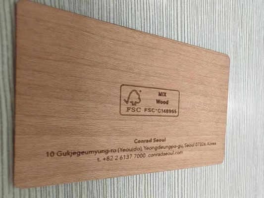 Cr80 85.6*54mm Smart Card Material Eco Friendly