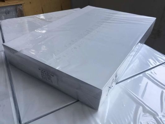 Eco Friendly 0.3mm White Color Recycled Printable PVC Plastic Sheet For Smat Card Production