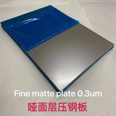 A4 A3 A3+size Lamination Steel Plate For Smart Card Production