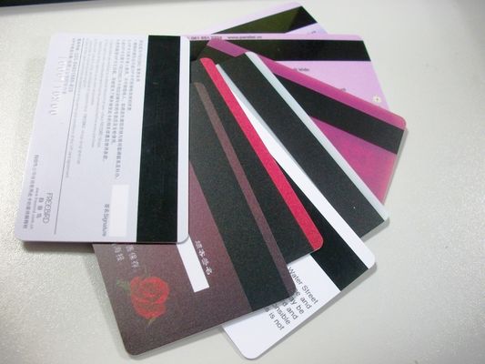 Rpvc Coated Overlay 0.06mm HICO / LOCO Strips Card Film Magnetic Stripe For Loyalty Cards