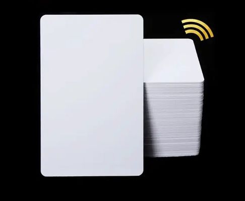 0.12mm-0.35mm Recycled PVC Inkjet Sheet  Offset Printing White Digital Printable PVC Bank Card Material