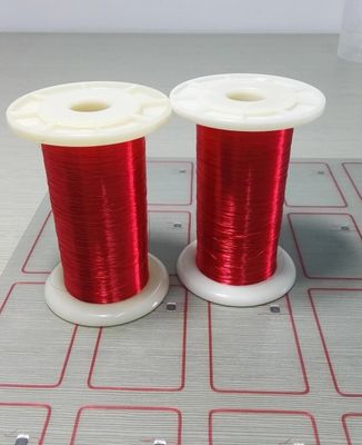 0.1mm Diameter Red Or Silver RFID Inlay Self Adhesive Card Antenna Copper Wire MACW-1