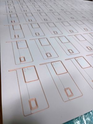 2X5 Copper Wire Smart Chip Material for RFID Card Inlay Prelam PVC Card Materials