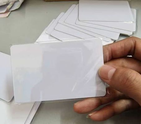 Squareness ≤1mm/m PVC Plastic Card HP Indigo Digital Printing with Good Impact Resistance