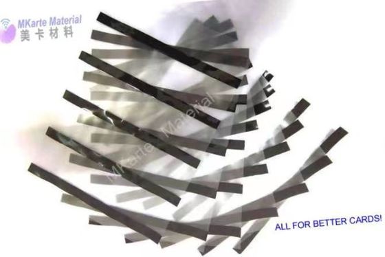 Peel Strength 90° 300mm/min ≥6.0 N/cm PVC Coated Overlay Sheet Aging Time ＞200 Hours Smart Card Material