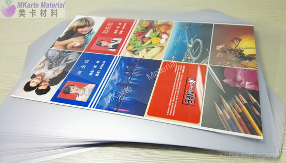 Vicat 5kg 72±2 C PVC Transparent Card Affordable and Durable with Heating Shrinkage Ratio ≤ 10% Bank Card Production