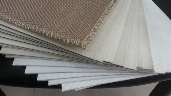 White Silicone Rubber Laminated Pad 3.0mm For Plastic Card Lamination