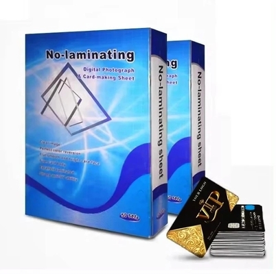 Durable Non-Laminating Inkjet PVC Sheet For Laser And Inkjet Printing Projects For Plastic ID Card