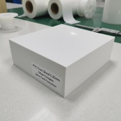 0.30mm Thickness Offset Printable PVC Core Sheet for Bank Card Production
