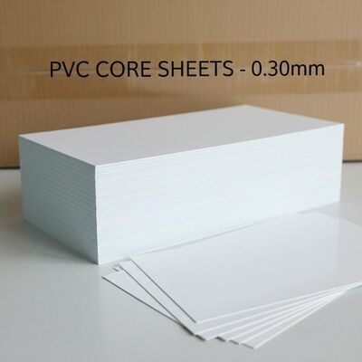 0.30mm Thickness Offset Printable PVC Core Sheet for Bank Card Production