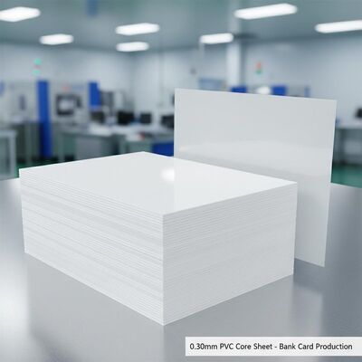 0.30mm Thickness Offset Printable PVC Core Sheet for Bank Card Production