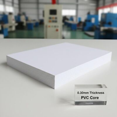 0.30mm Thickness Offset Printable PVC Core Sheet for Bank Card Production
