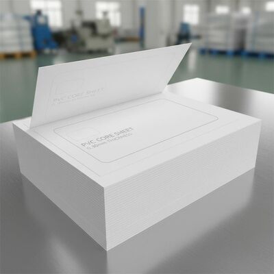 0.30mm Thickness Offset Printable PVC Core Sheet for Bank Card Production