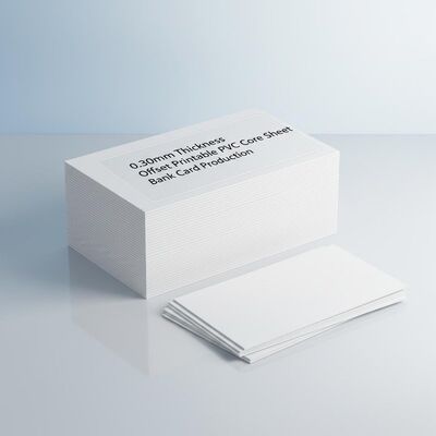 0.30mm Thickness Offset Printable PVC Core Sheet for Bank Card Production