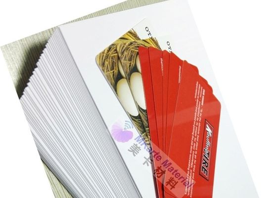 White Inkjet Printable PVC Sheets Custom Made Size High Resolution Images