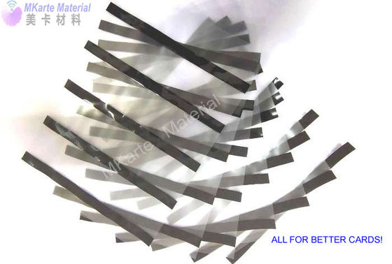 5 Lines Hico Magnetic Stripe Coated Overlay For Magnetic Card Production