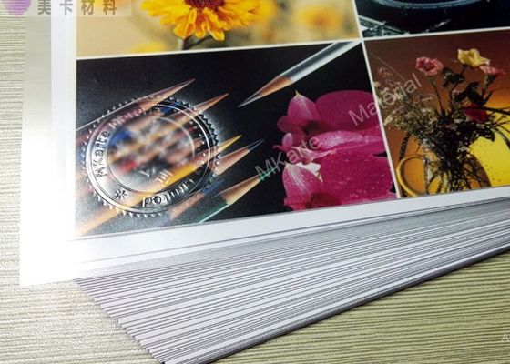 Double - Sided Digital Printing PVC Sheets Common White / Supper White Color Smart Card Material