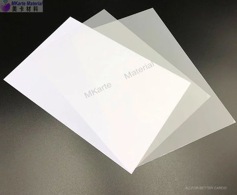 Transparent Inkjet Printing Sheet White Pvc Core Sheet Transparent Inkjet Sheet