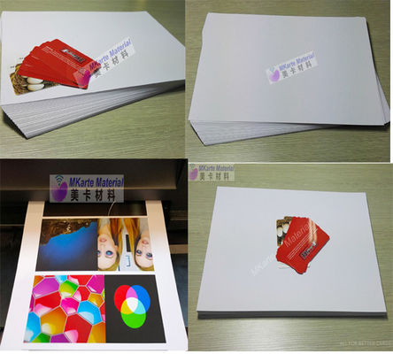 Smart Card Production PVC Core Sheet Both Sides With No Glue Coating