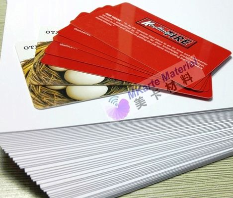 Smart Card Production PVC Core Sheet Both Sides With No Glue Coating
