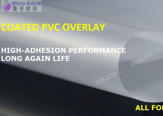 Strong Adhesion Level Pvc Overlay Film For Smart Card Production