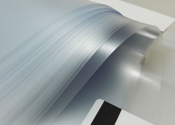 Slow Decline PVC Uncoated Overlay Film Used For Lamination With Partially