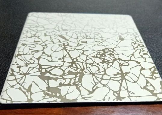 Textured Embossed Laminated Steel Plates  Customized Pattern Finishing