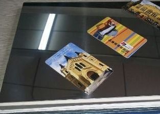 Glossy Lamination Mirror Stainless Steel Plates For Plastic Card Body Lamination