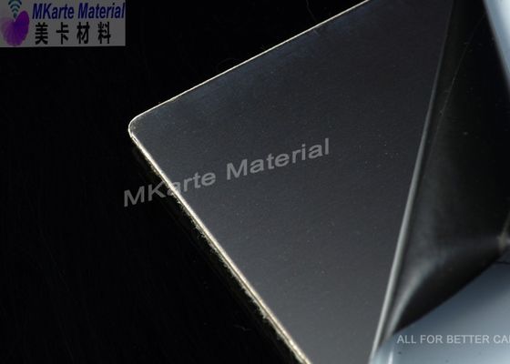Ultra Glossy Finish Card  Stainless Steel Plate For Card Laminator Use