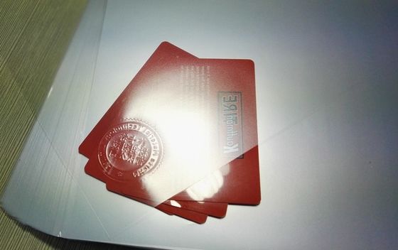 High - End PVC Coated Film Designed For Financial Bank Card Lamination