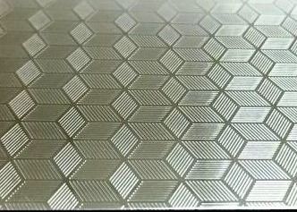 Personalized Pattern Card Laminated Steel Plates For Finish Card Lamination