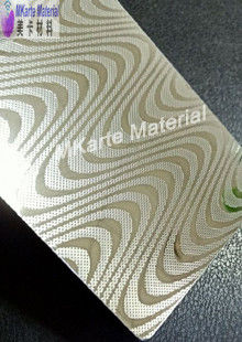 Textured Or Patterned Card Laminated Steel Plate For Card Lamination