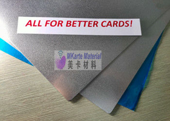 Grained Laminated Steel Plate For Personalization Smart Cards Lamination
